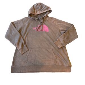 The North Face Pullover Multicolor Hoodie Womens XXL Breast Cancer Read Descrip